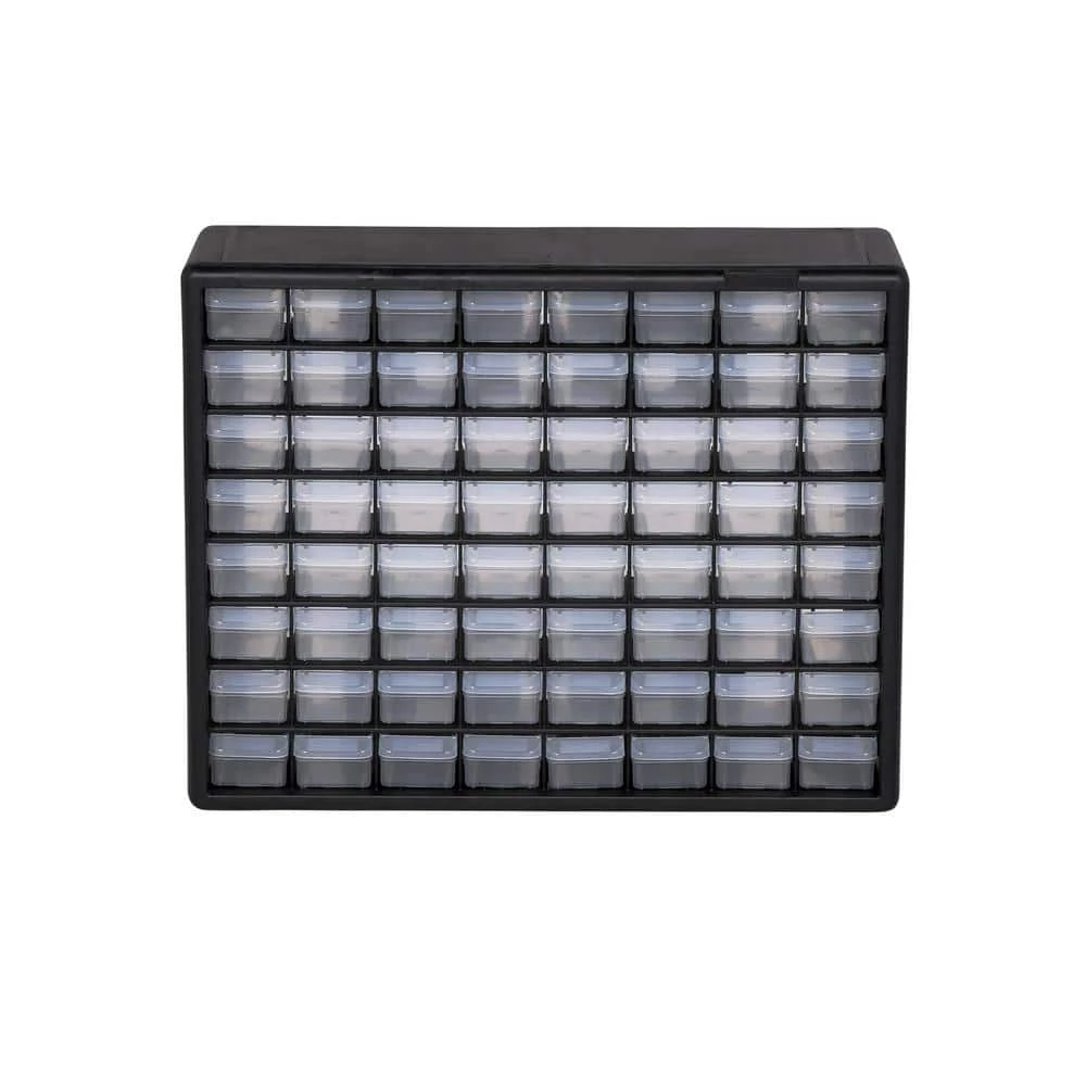 64-Compartment Small Parts Organizer Cabinet by Akro-Mils - Image 3