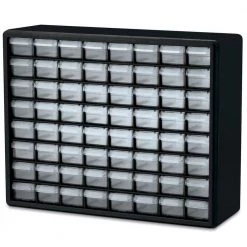 64-Compartment Small Parts Organizer Cabinet by Akro-Mils