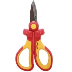 6 in. VDE 1000-Volt Insulated Electricians Scissors by Eclipse Tools