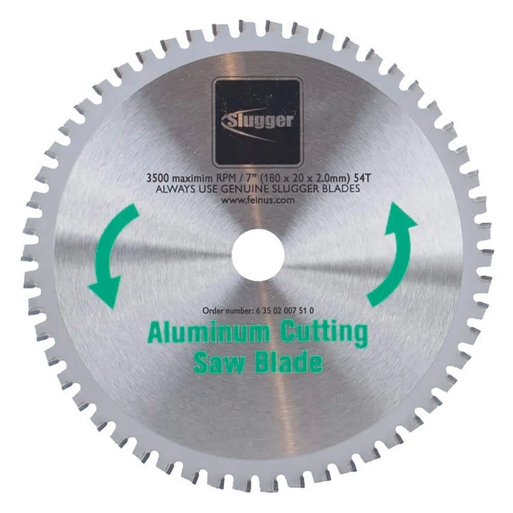 7-1/4 in. 54-Teeth Metal Cutting Saw Blade for Aluminum by FEIN