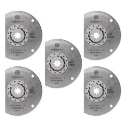 4 in. High-Speed Steel Segmented Saw Blade Starlock Plus (5-Pack) by FEIN