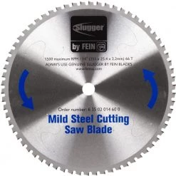 14 in. 66-Teeth Metal Cutting Saw Blade for Mild Steel by FEIN