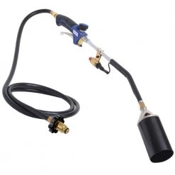 340,000 BTU Propane Torch Self Igniting with Turbo Blast Trigger and Flow Valve by Flame King