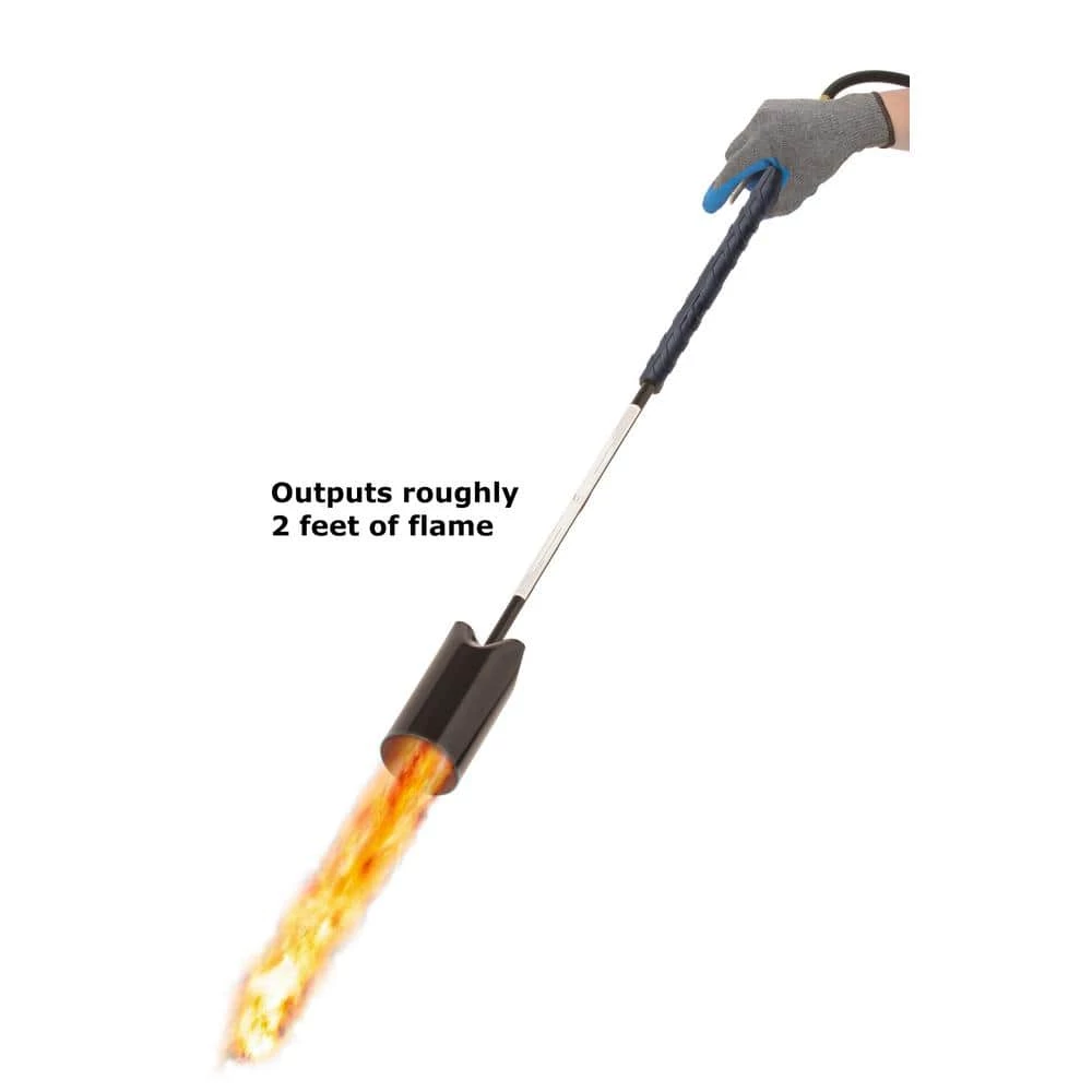 500,000 BTU Propane Torch Kit Heavy-Duty Weed Burner by Flame King - Image 5