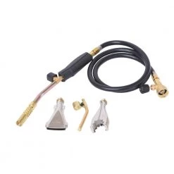 Propane Gas Torch Kit with 3 Burners for Melting and Brazing by Flame King