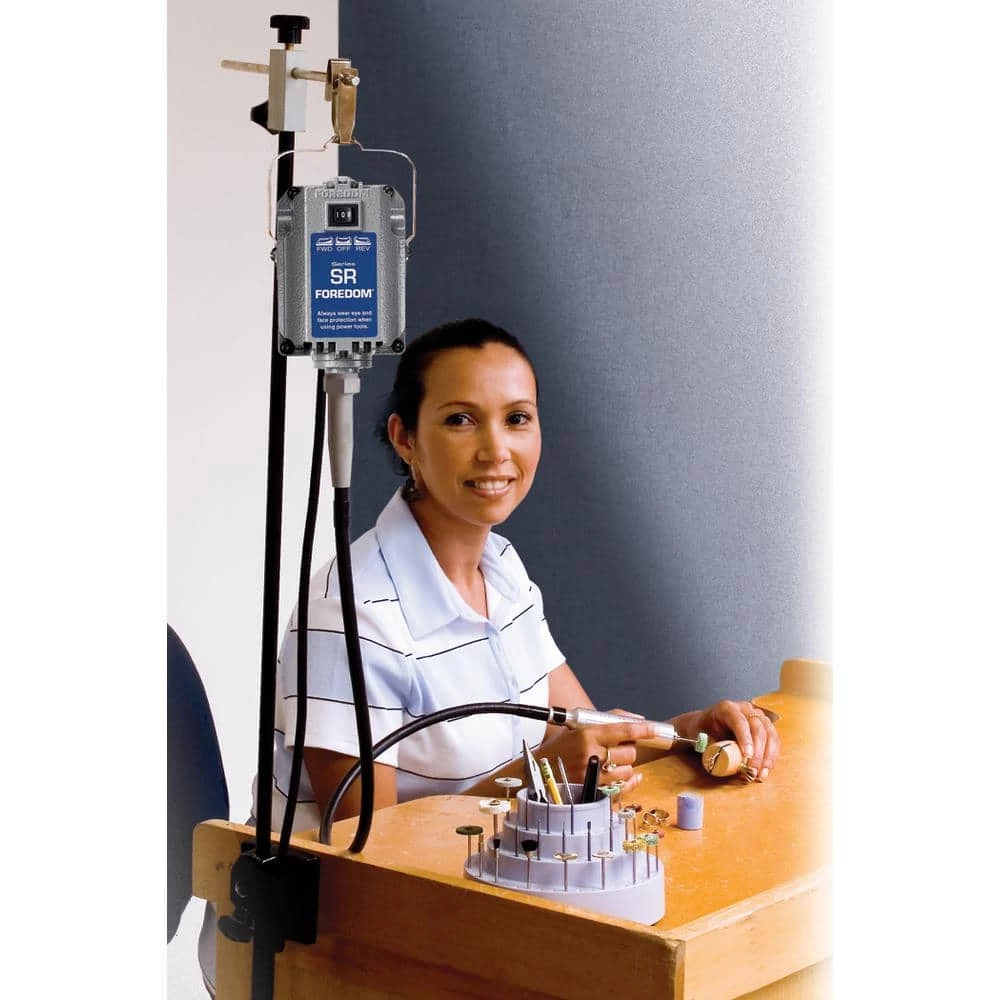 1.7 Amp 1/6 HP Corded Industrial Rotary Power Tool Kit by Foredom - Image 3