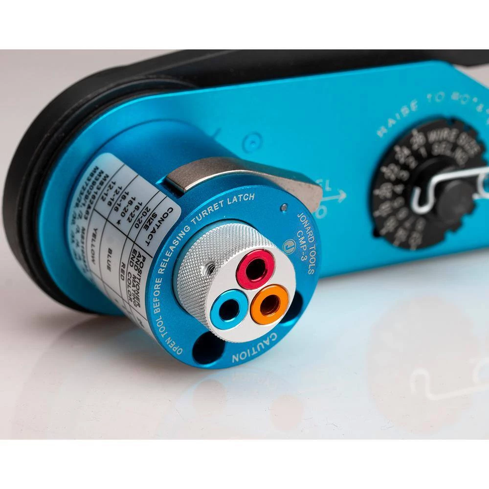 Turret Head for 12-26 AWG Crimper by Jonard - Image 5