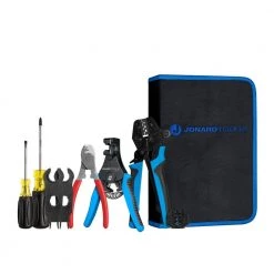 Solar Panel MC3 and MC4 Crimping Tool Kit (9-Piece) by Jonard
