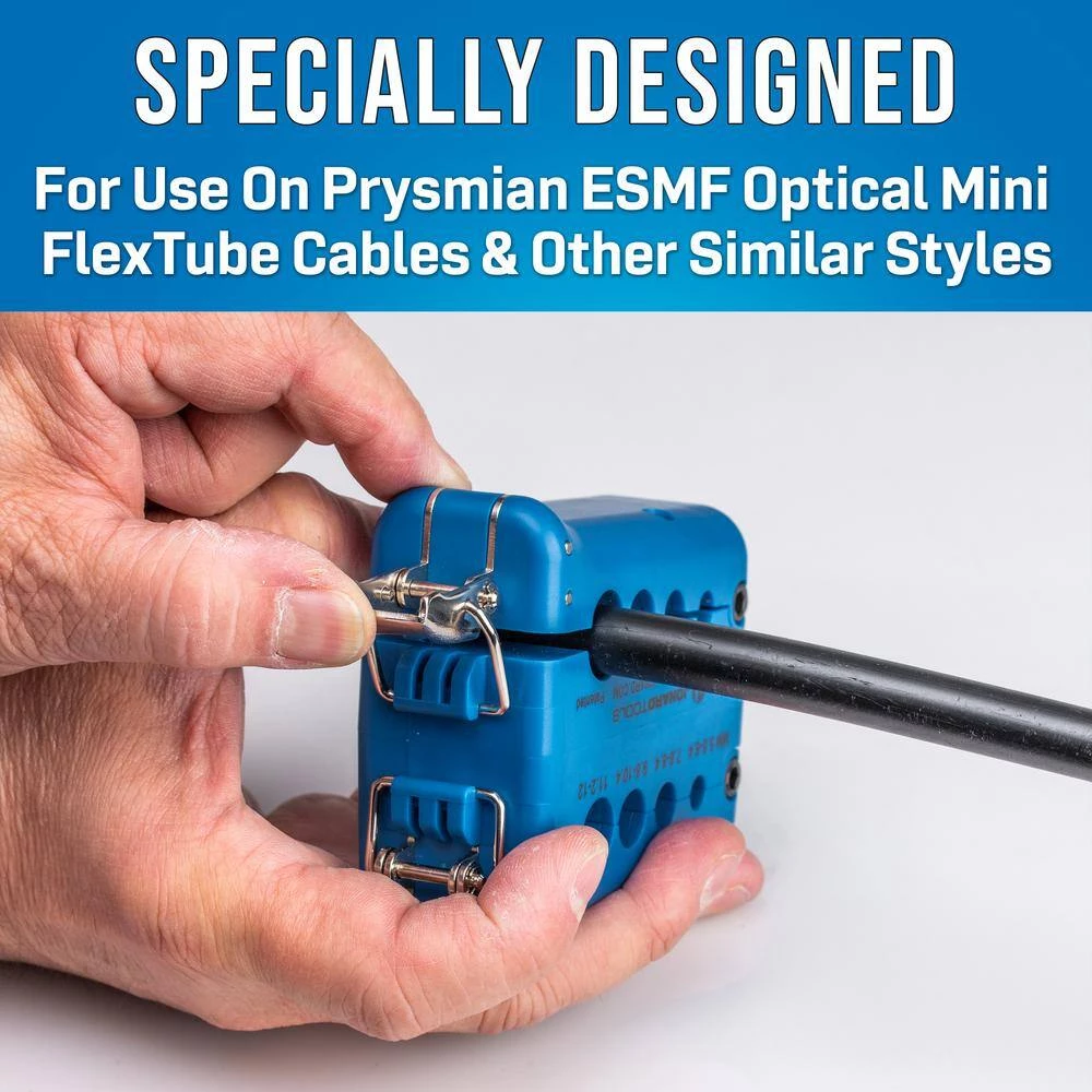 Mid Span Slitter and Ringer for Fiber Optic Mini FlexTube Cables (5.8 mm - 12 mm) by Jonard - Image 7