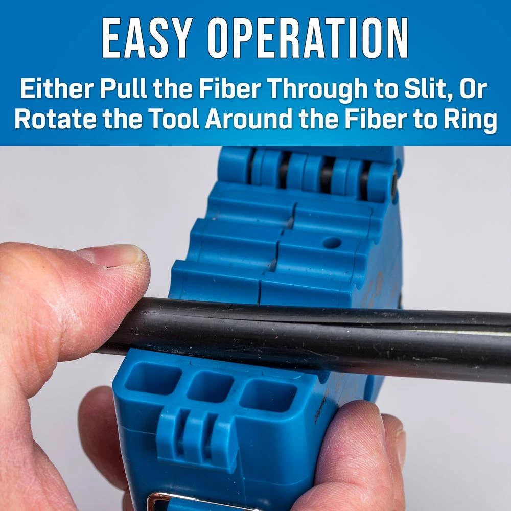 Mid Span Slitter and Ringer for Fiber Optic Mini FlexTube Cables (5.8 mm - 12 mm) by Jonard - Image 5