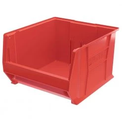 Super-Size AkroBin 18.3 in. 300 lbs. Storage Tote Bin in Red with 14 Gal. Storage Capacity by Akro-Mils