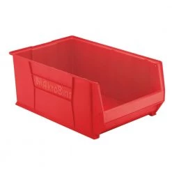 Super-Size AkroBin 18.3 in. 300 lbs. Storage Tote Bin in Red with 22 Gal. Storage Capacity by Akro-Mils