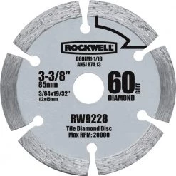 VERSACUT 3-3/8 in. Diamond Grit Blade by Rockwell