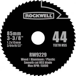 VERSACUT 3-3/8 in. 44-Teeth High Speed Steel Blade by Rockwell