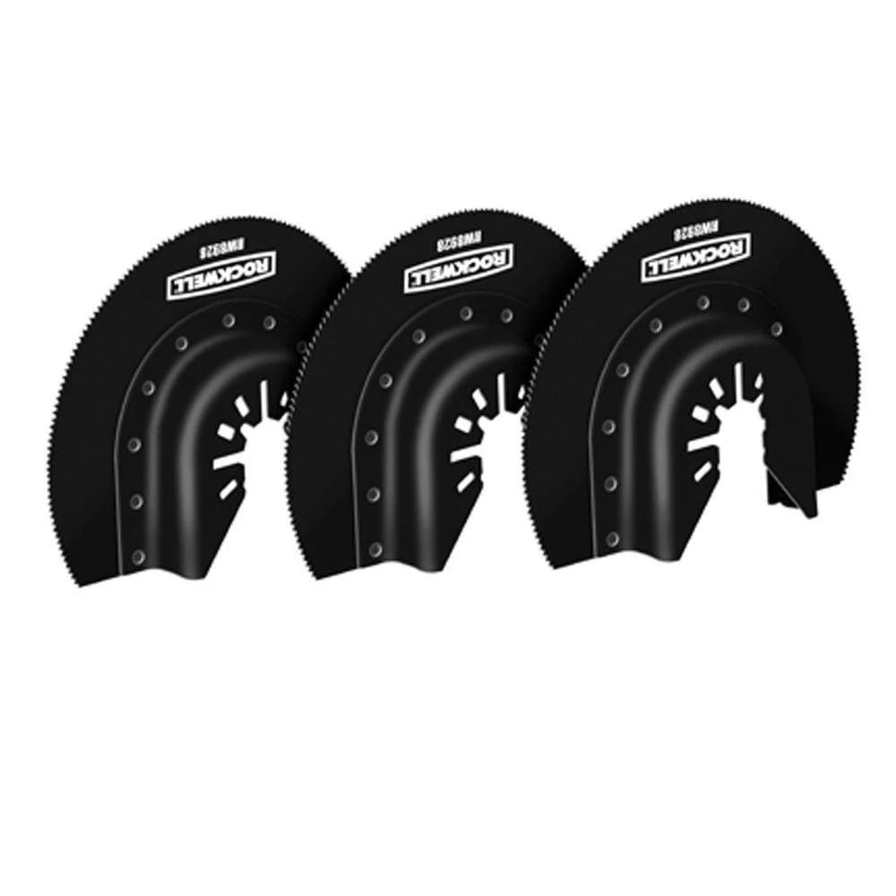 Sonicrafter 3-1/8 in. HSS Semicircle Saw Blade (3-Pack) by Rockwell - Image 2