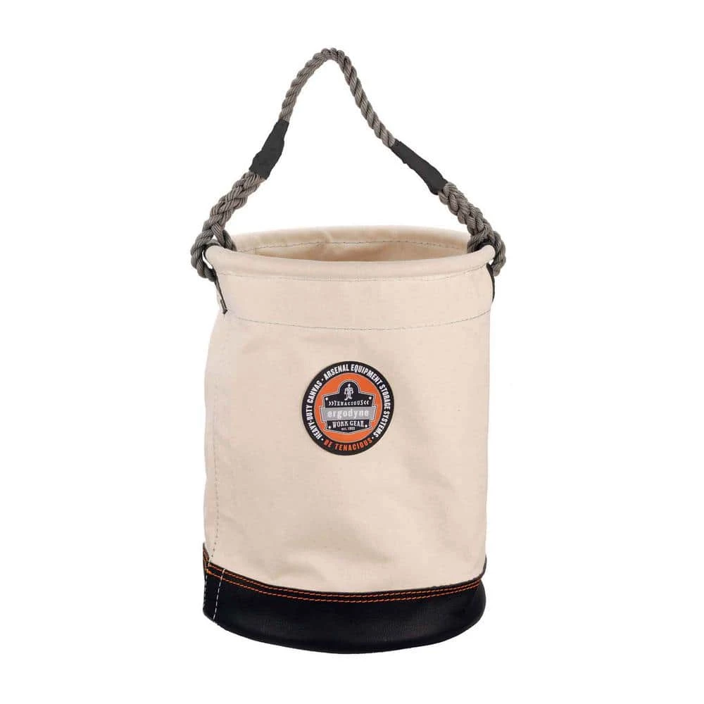 Arsenal 12.5 in. Tool Bucket with White Canvas by Ergodyne