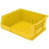 AkroBin 16.5 in. 75 lbs. Storage Tote Bin in Yellow with 5.5 Gal. Storage Capacity by Akro-Mils