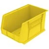 AkroBin 11 in. 60 lbs. Storage Tote Bin in Yellow with 5.5 Gal. Storage Capacity by Akro-Mils