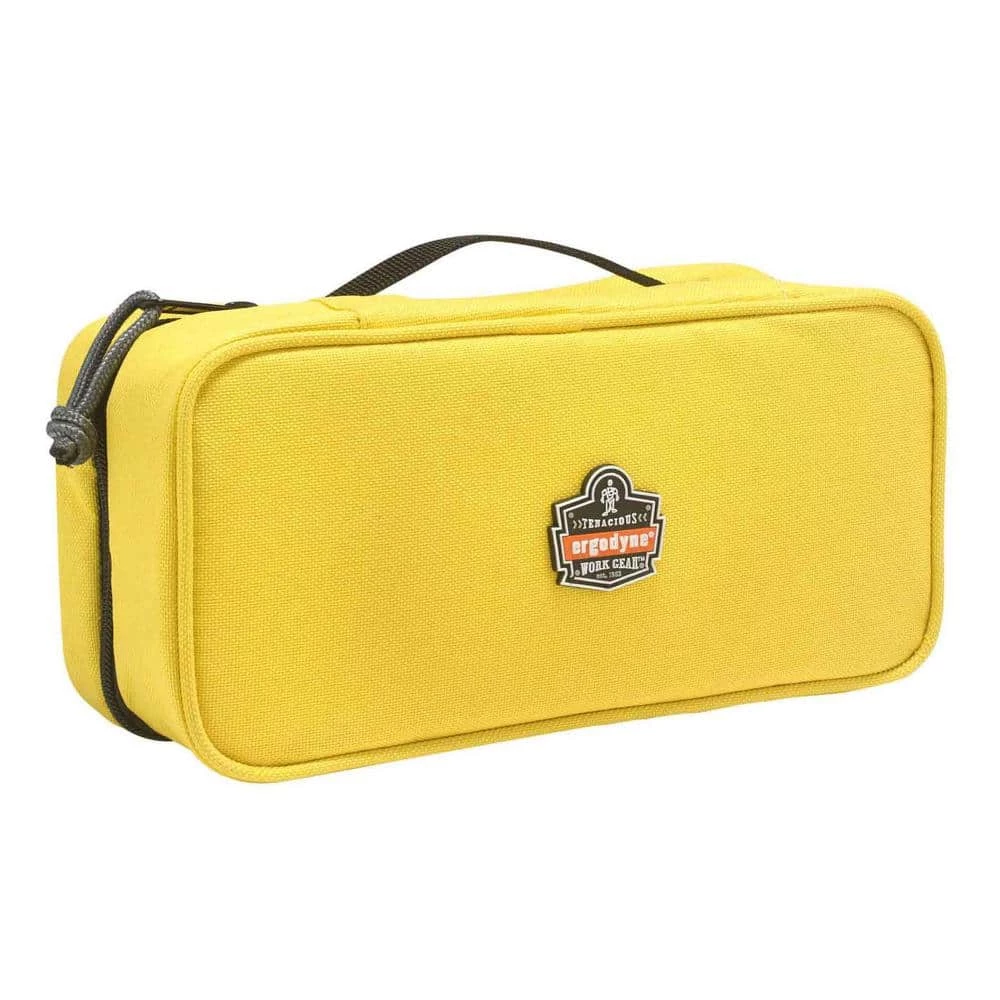 Arsenal 2-Compartment Midsize Small Parts Organizer Yellow by Ergodyne